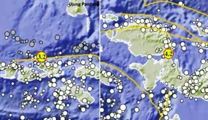 Gempa terkini di Indonesia guncang purworejo jawa tengah