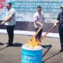 Pemusnahan Rokok Ilegal Purbalingga