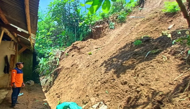 Tanah Longsor Desa Sanguwatang Purbalingga